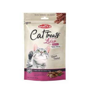 تشویقی اسنکی گربه مرغ و جگر 70 گرمی