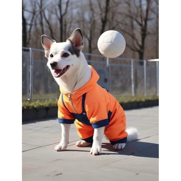لباس سگ سرهمی ورزشی