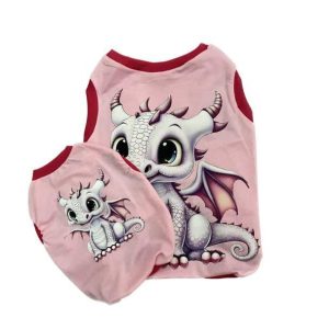 لباس سگ طرح اژدها