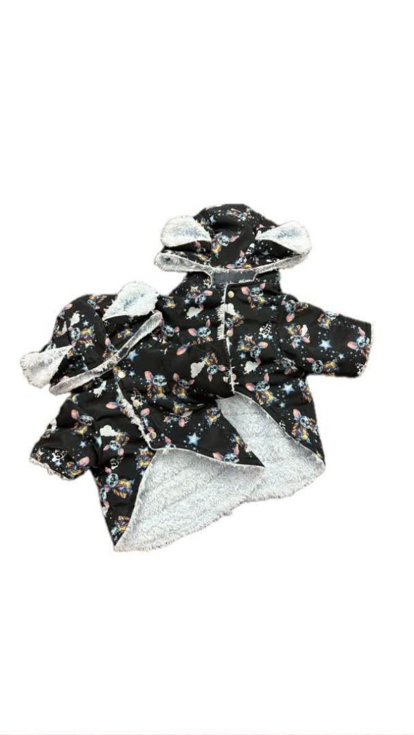 کاپشن سگ و گربه طرح BearBloom